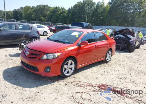 2013 Toyota Corolla S Special Edition из США, поврежденный, VIN 2T1BU4EE7DC076965